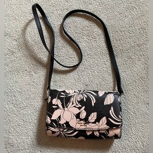 Kate Spade Addison Gardenia Floral Print Laurel Way Crossbody NWOT